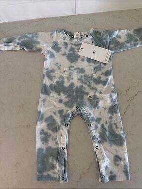 Sovereign Code Blue Tie-Dye Baby One-Piece Bodysuit